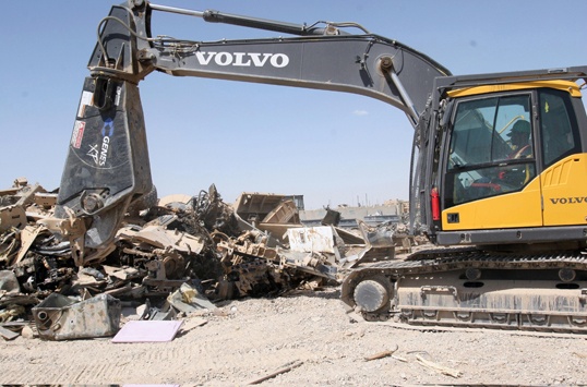 DLA disposal team enters final stage of equipment drawdown in Iraq