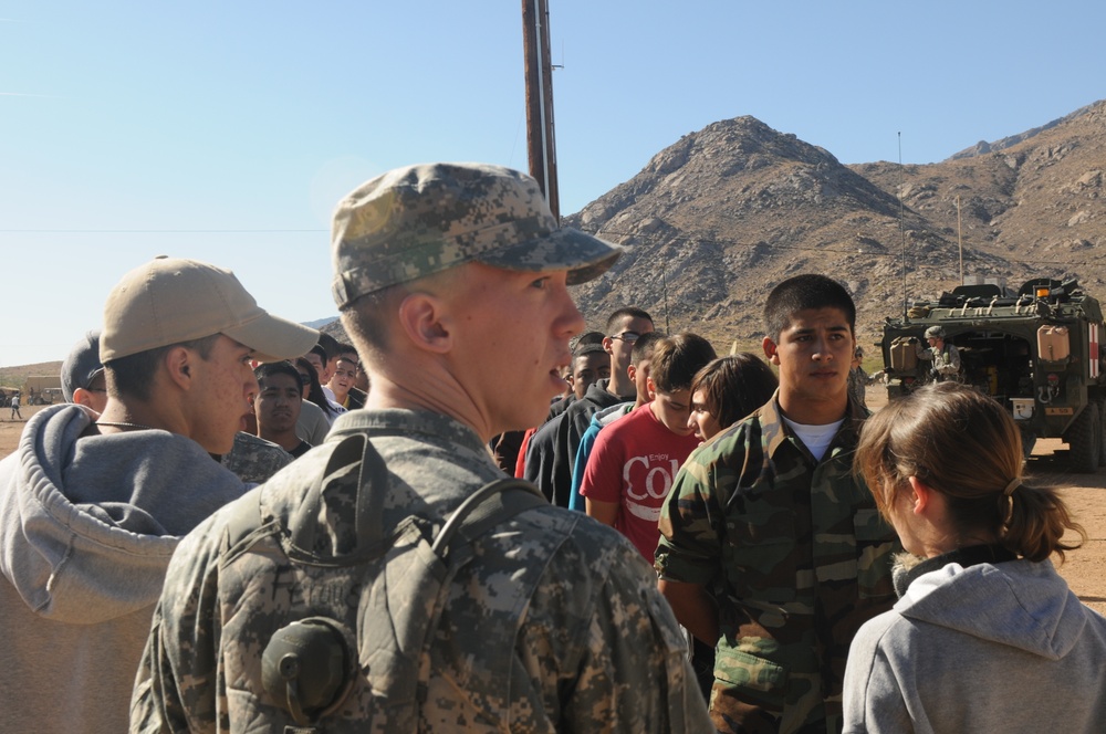 Cadets get a taste of real-life field exercise