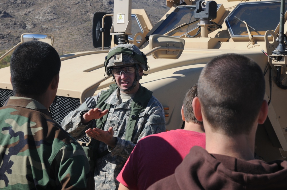 Cadets get a taste of real-life field exercise