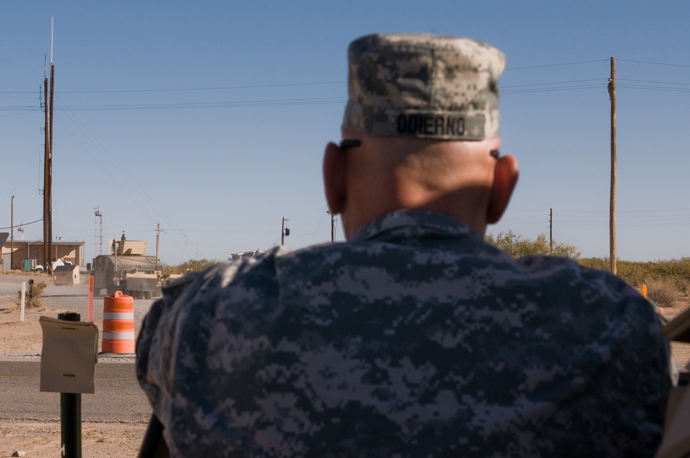 2-1 AD shows NIE technology to Army’s top leaders