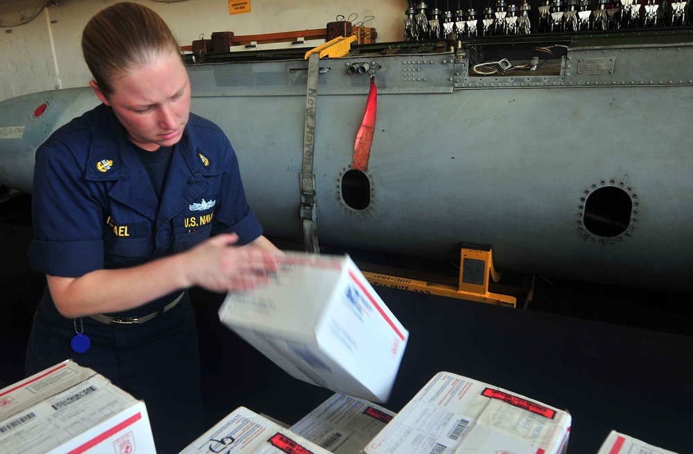 USS Mesa Verde action