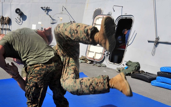 USS Mesa Verde action