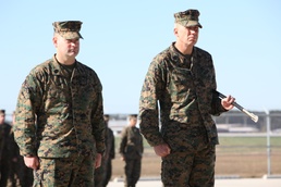 VMU-2 welcomes new sergeant major: ‘I’m here, my family’s here – we’re ready to work’