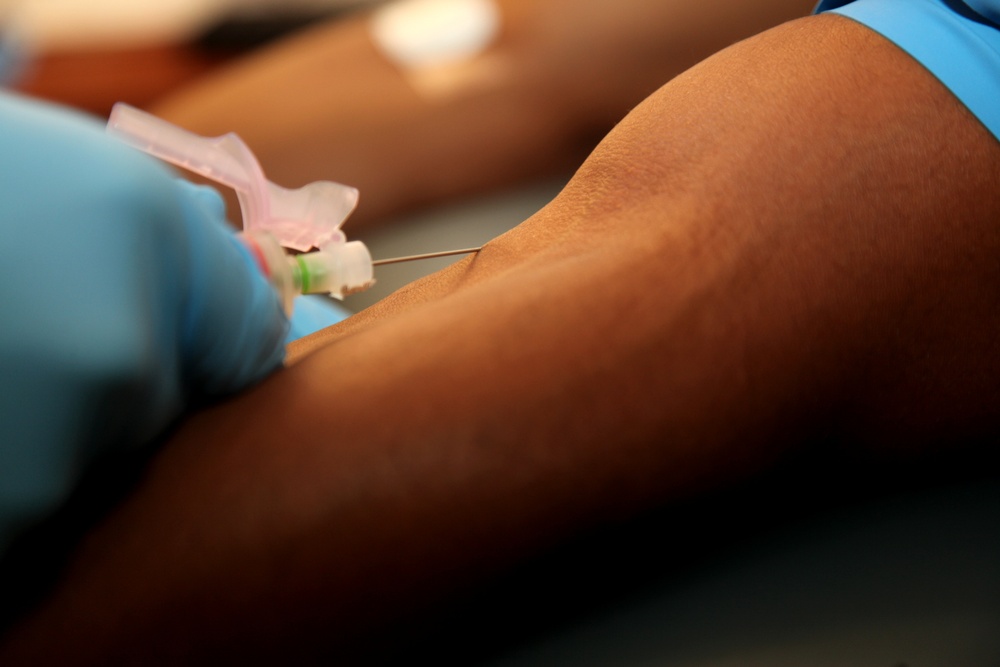 Corpsmen prepare Marines for deployment