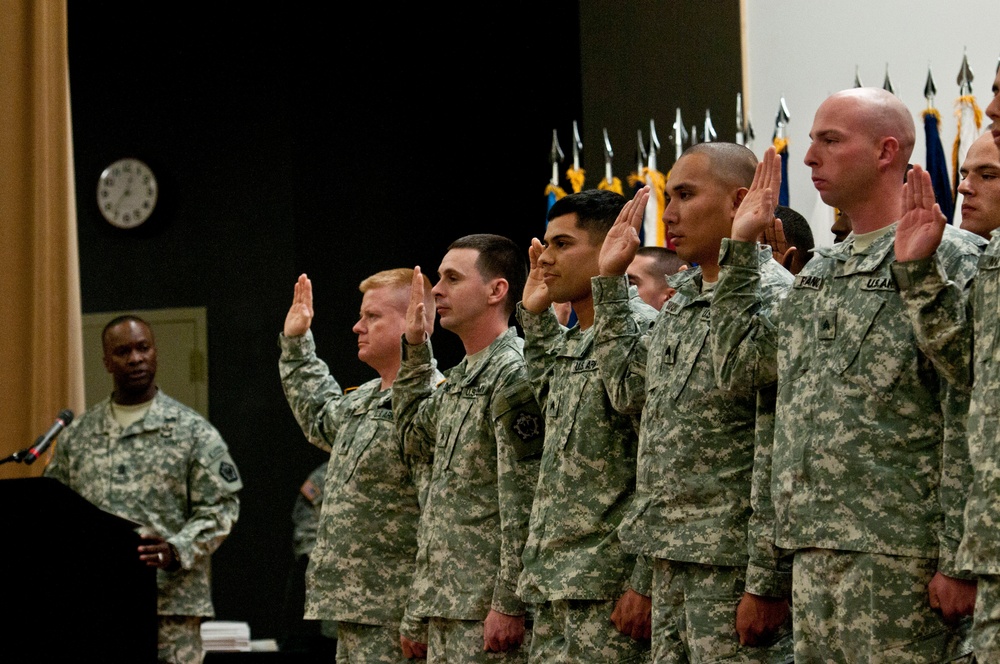 Age-old rite of passage makes some of Army’s newest sergeants proud to wear their stripes