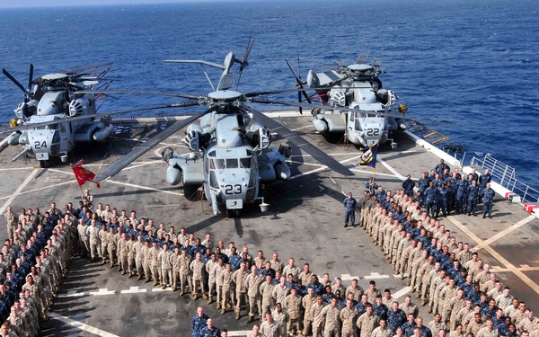 USS Mesa Verde action