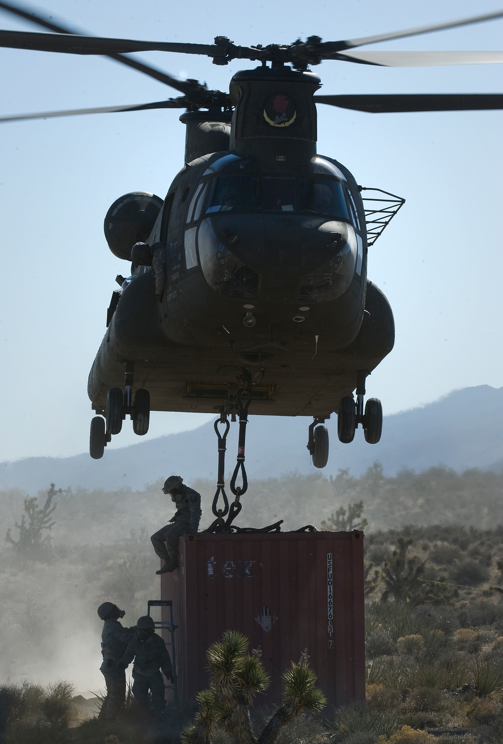 820th Red Horse sling load operation