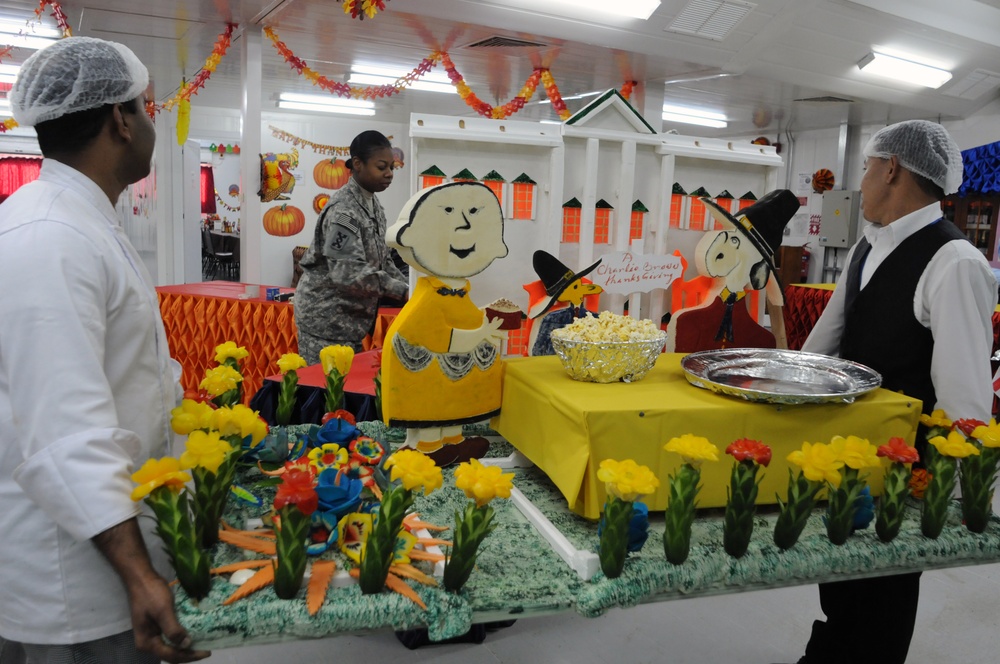 Camp Arifjan Thanksgiving