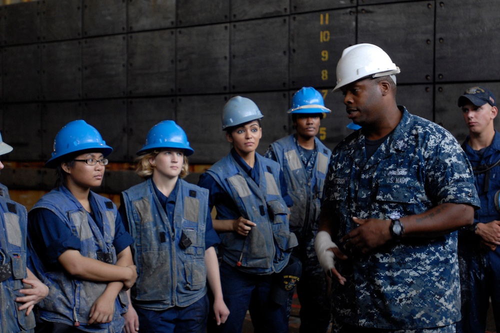 USS Whidbey Island action