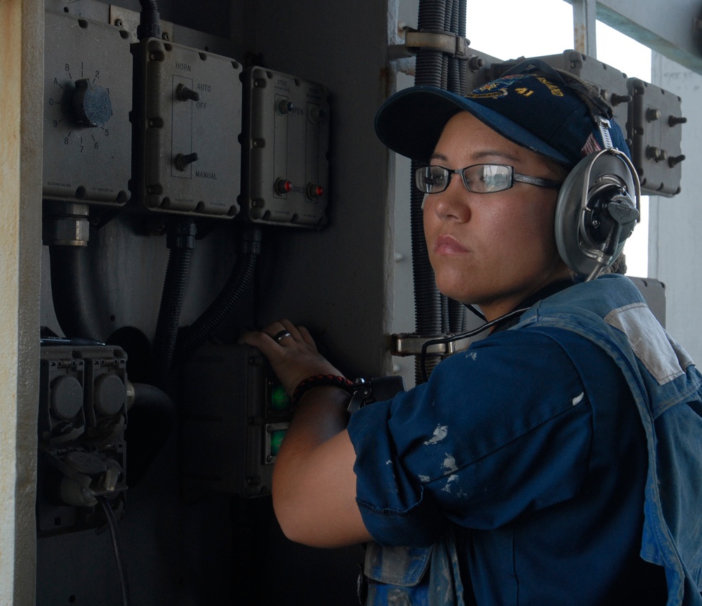 USS Whidbey Island action