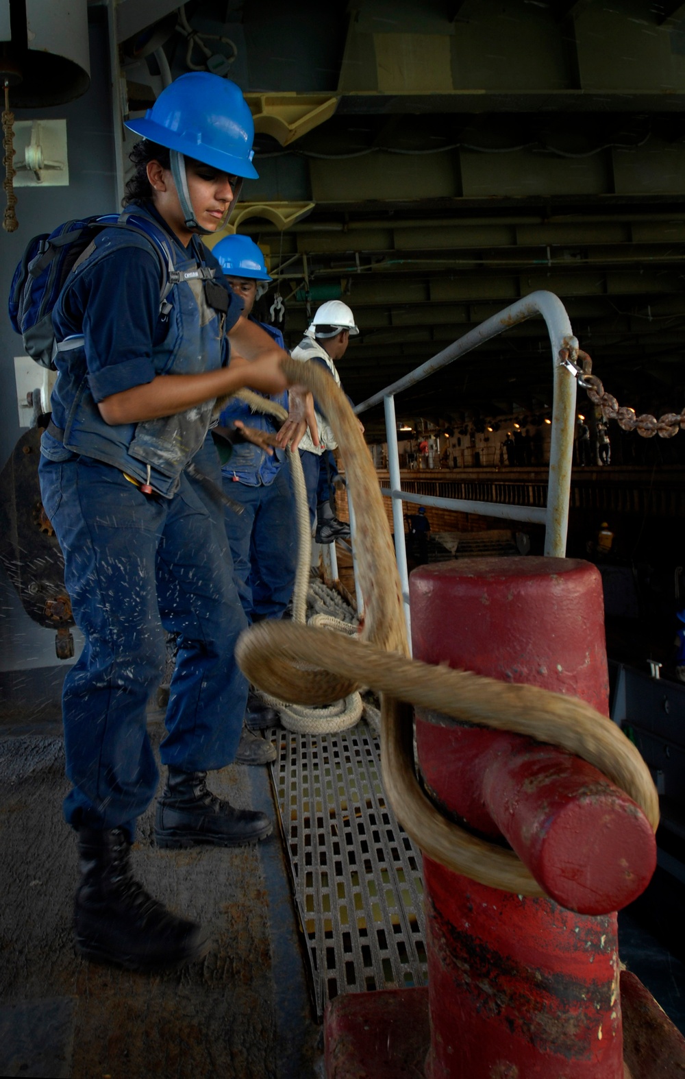 USS Whidbey Island action