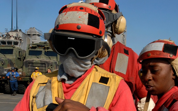 USS Whidbey Island action