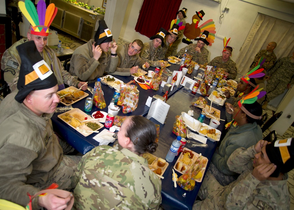 NATO Training Mission Afghanistan members receive top-notch service on Thanksgiving