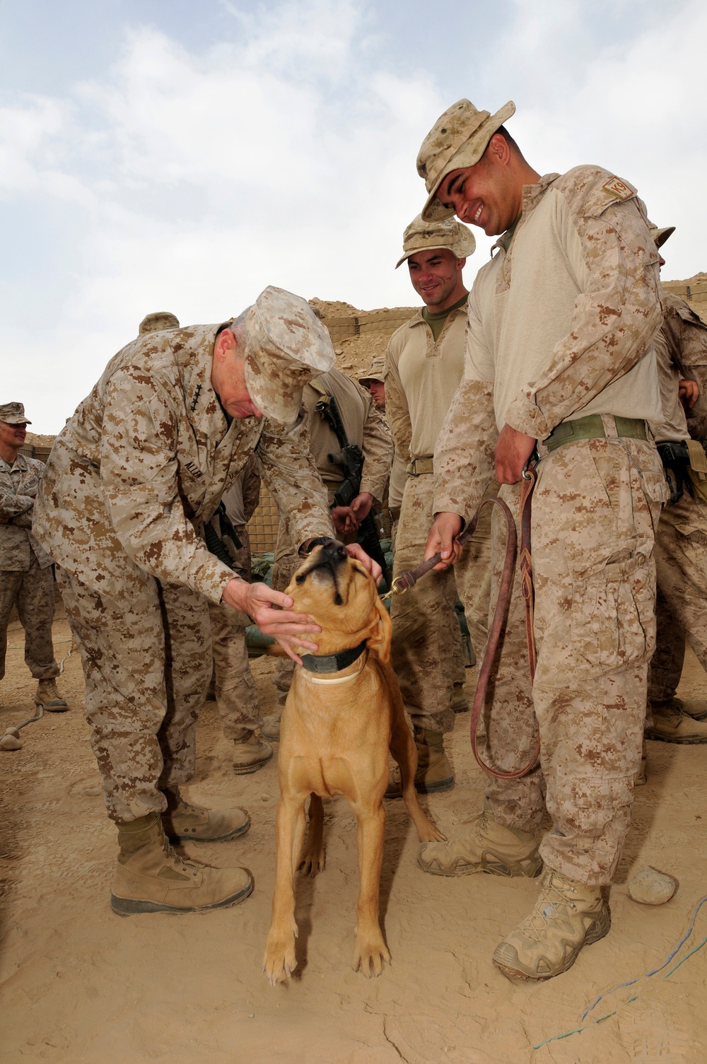 Thankful to serve: Gen. Allen spends holiday with the troops