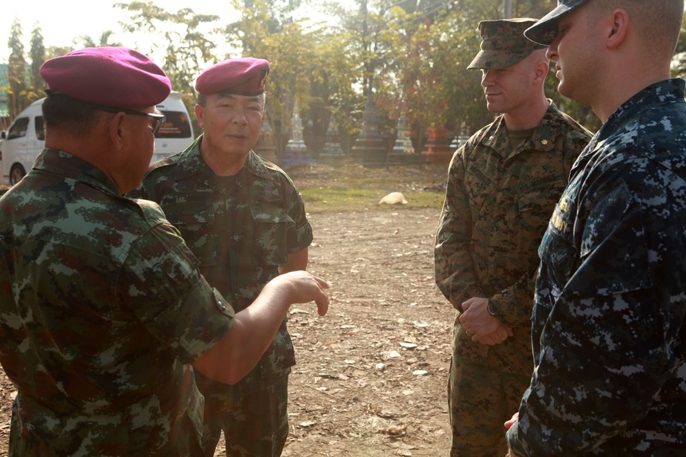 US Forces assist Royal Thai Army