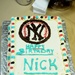 Nick Swisher celebrates his 31st birthday on Kandahar Airfield