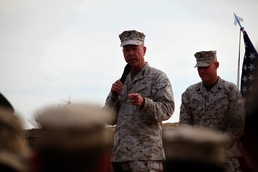 Commandant of the Marine Corps visits frontline troops in Helmand province
