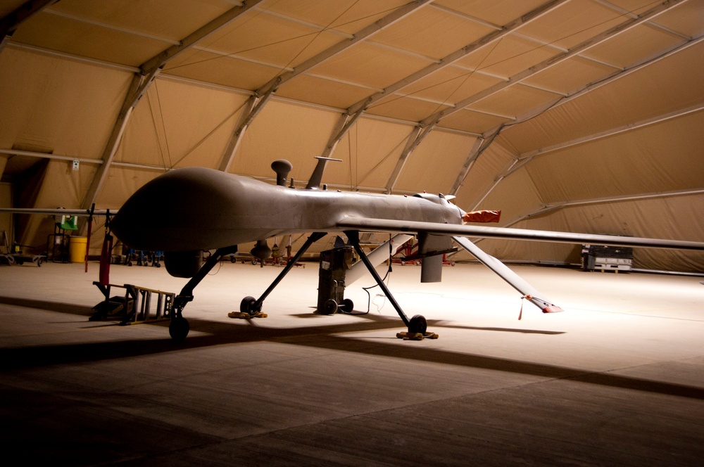 Kandahar Airfield's remotely piloted aircraft