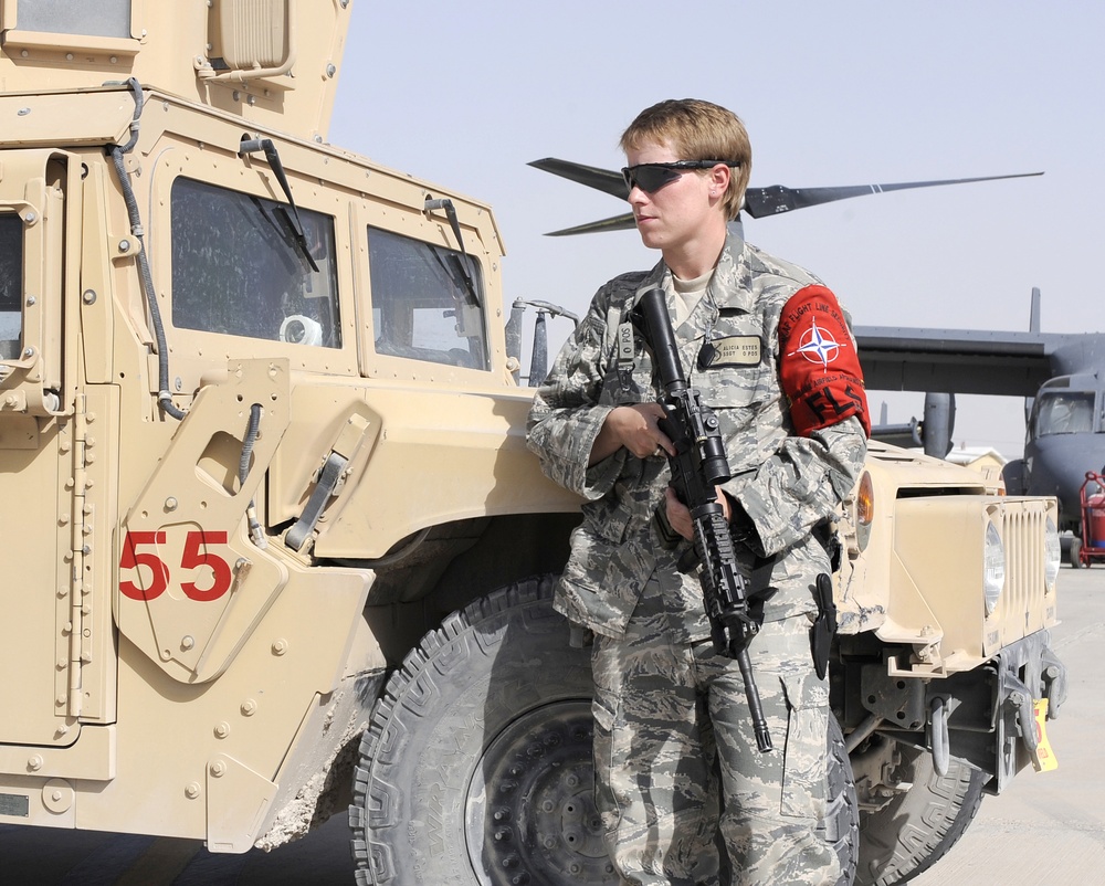 Flightline security ensures safety even off the runway