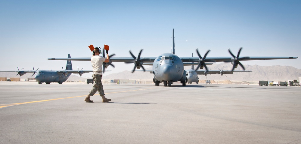 C-130J Taxis