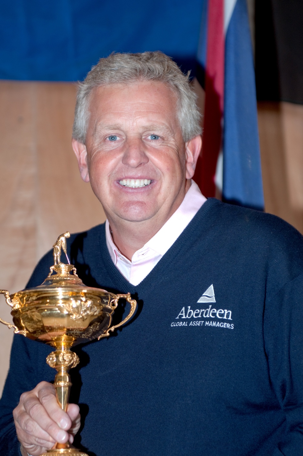 Golf legend Colin Montgomerie visits Kabul