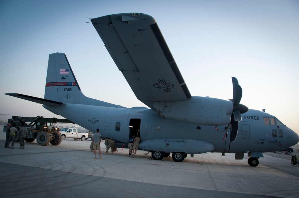 C-27 begins KAF mission