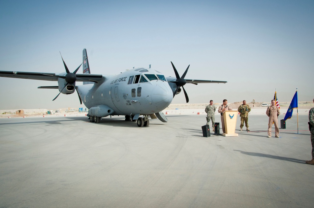 C-27 begins KAF mission