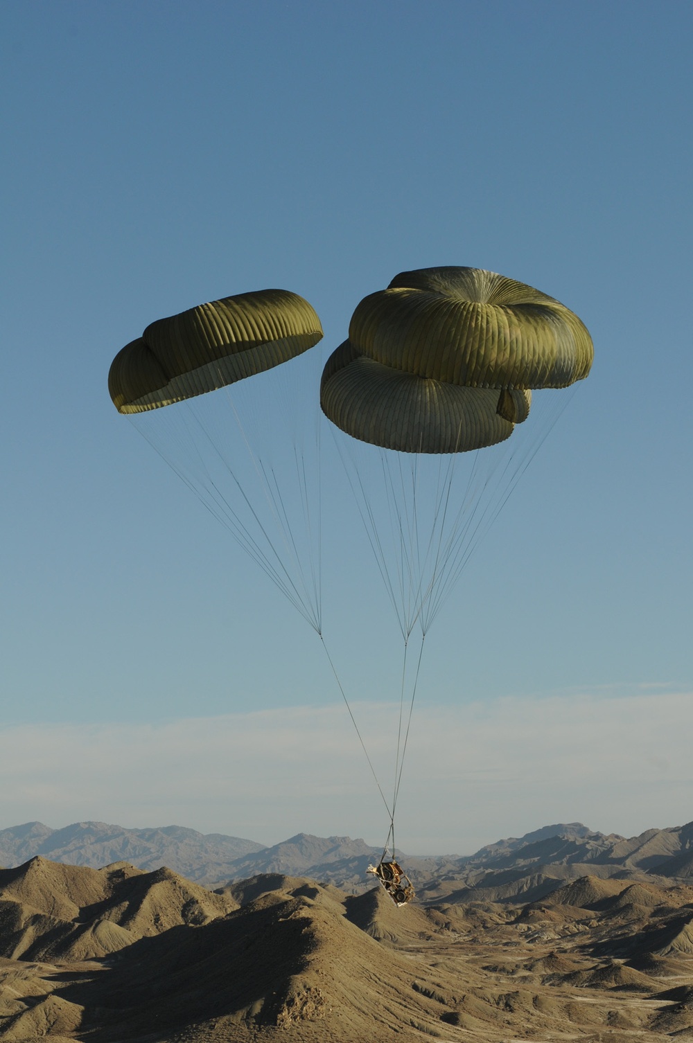 Largest air load ever drops in on FOB Curry