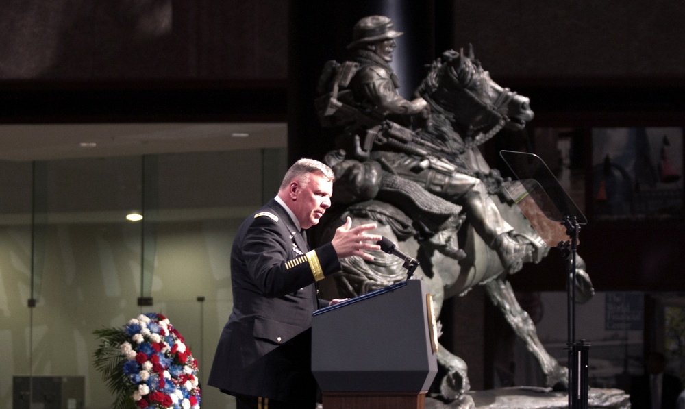 Dedication and unveiling ceremony