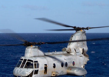 Flight operations aboard USS New Orleans