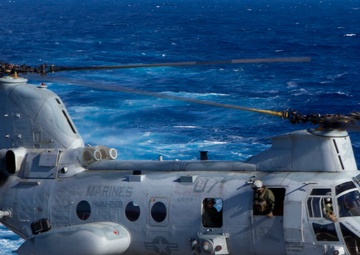 Flight operations aboard USS New Orleans