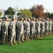 Area IV soldiers participate in a drill and ceremony competition
