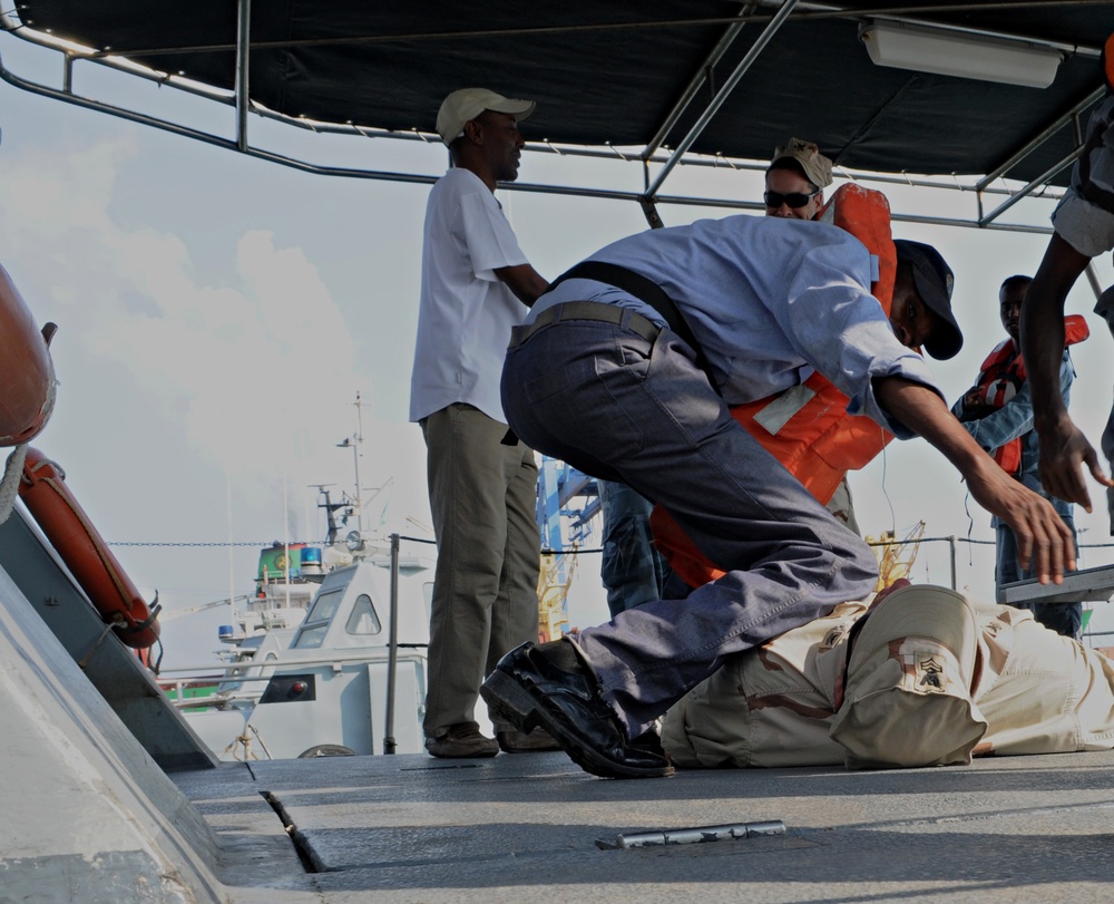 Securing the boat: Djiboutian navy hones tactics