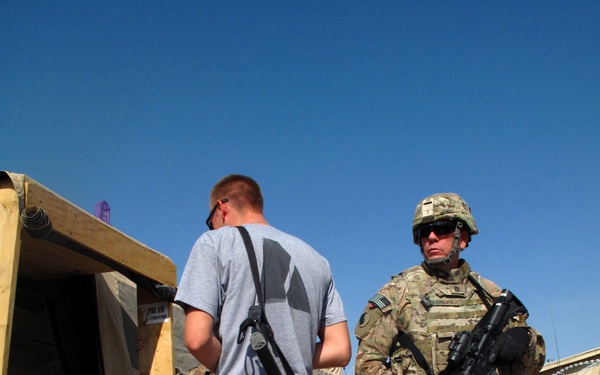 116th senior leaders take control of ECP during holiday celebrations