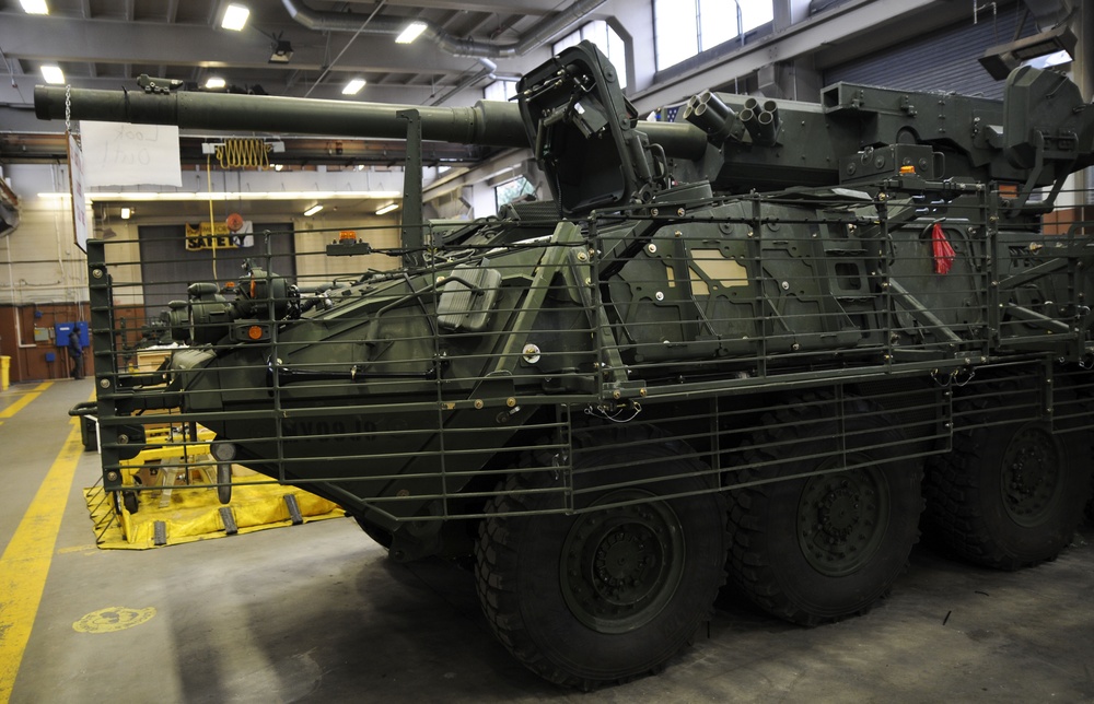 General Dynamics uprade strykers