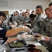 Soldiers chow down