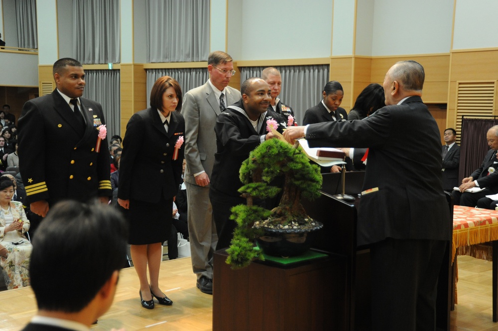 Navy Misawa sailors, civilians recognized with Zenkokai Award