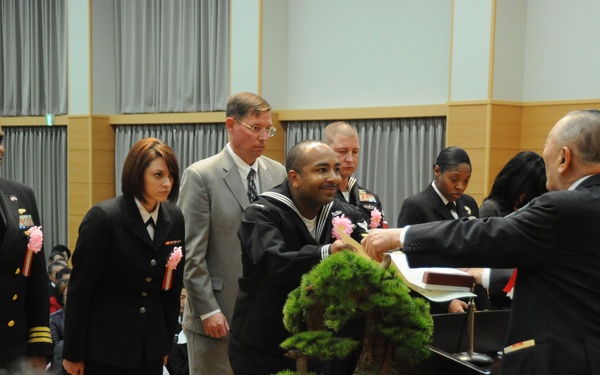 Navy Misawa sailors, civilians recognized with Zenkokai Award
