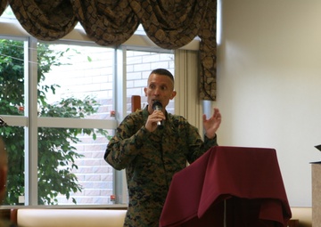 Marines, sailors gather to show gratitude