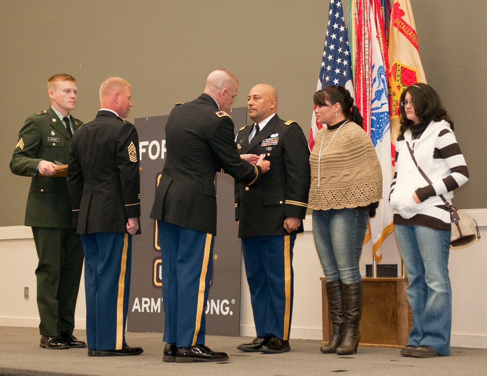 Sustainers retire during ceremony