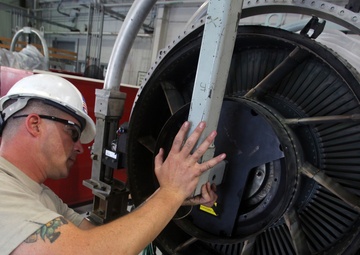 177th Engine Shop at work