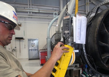 177th Engine Shop at work