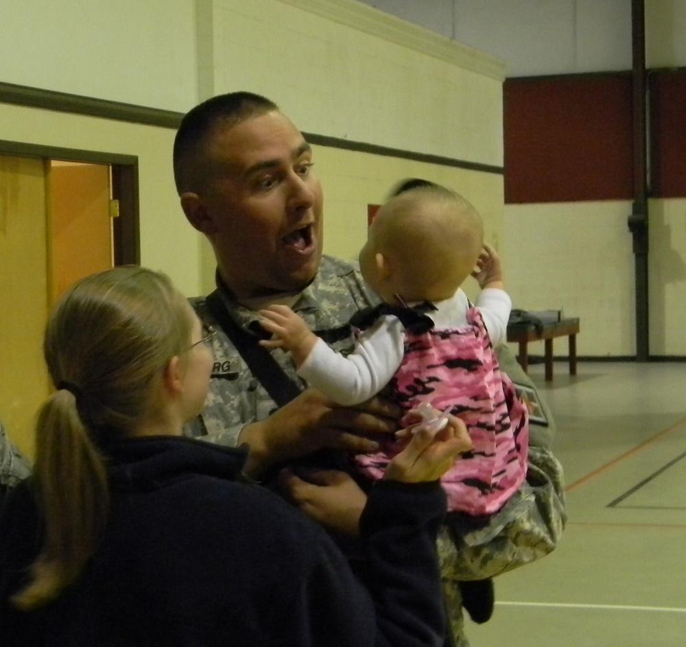 380th Engineer Support Company returns home