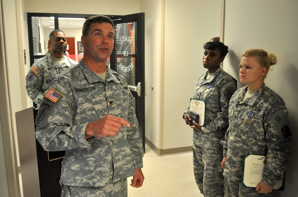 Fallen Warriors Hallway Memorial opens