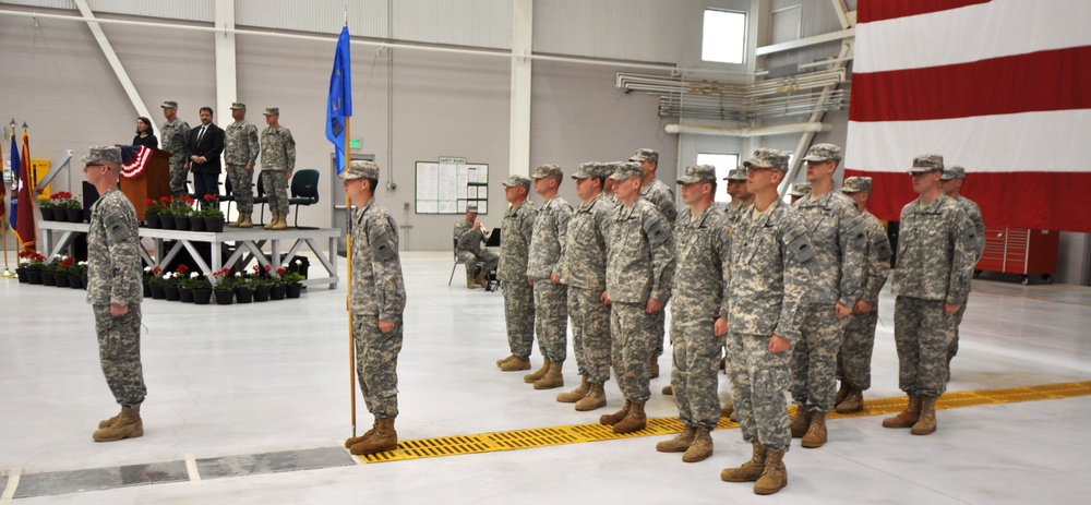 Oregon soldiers honored with mobilization ceremony