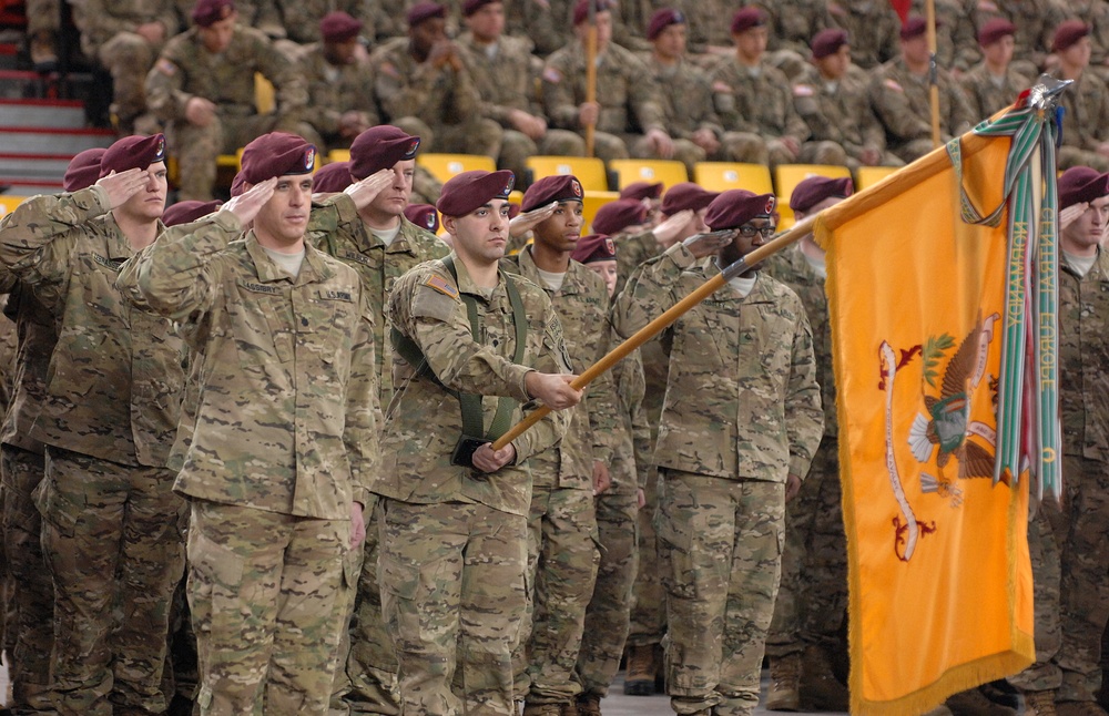 4th Brigade Combat Team (Airborne), 25th Infantry Division Deployment Ceremony