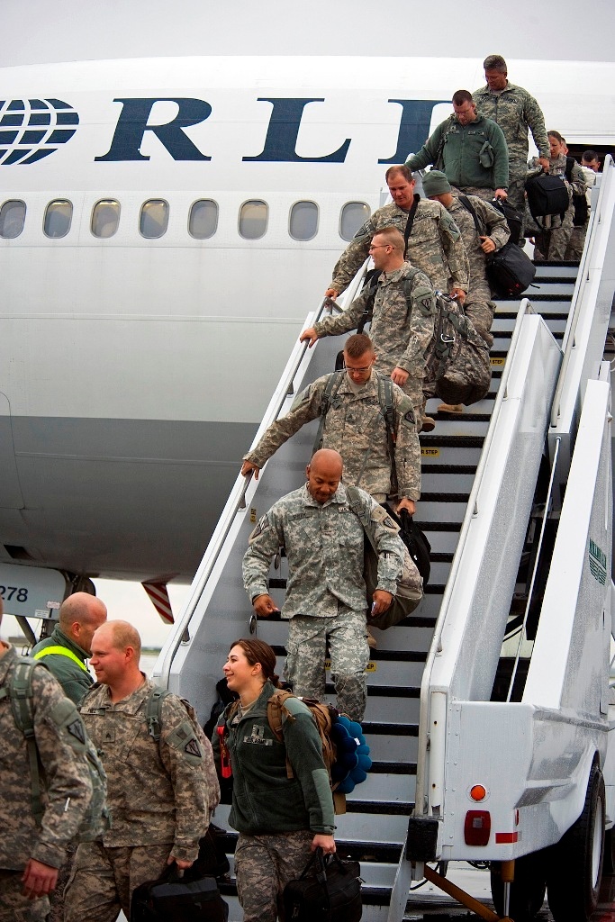 Indiana Guardsmen return home from Iraq