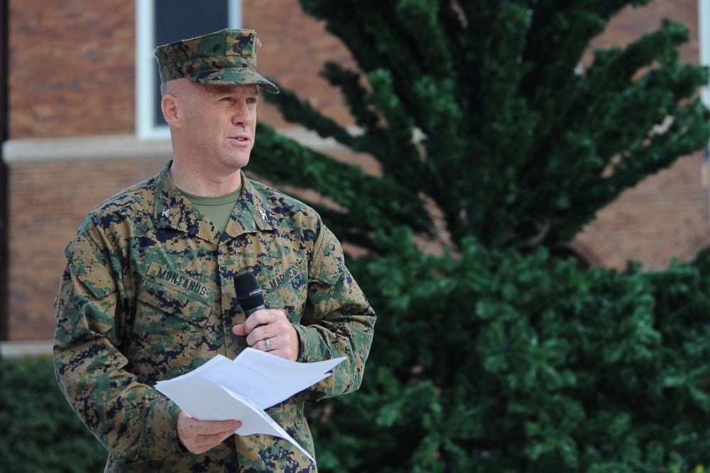 2011 Commander's Cup Trophy presentation