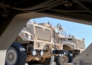 Mounting up for last ride out of Iraq