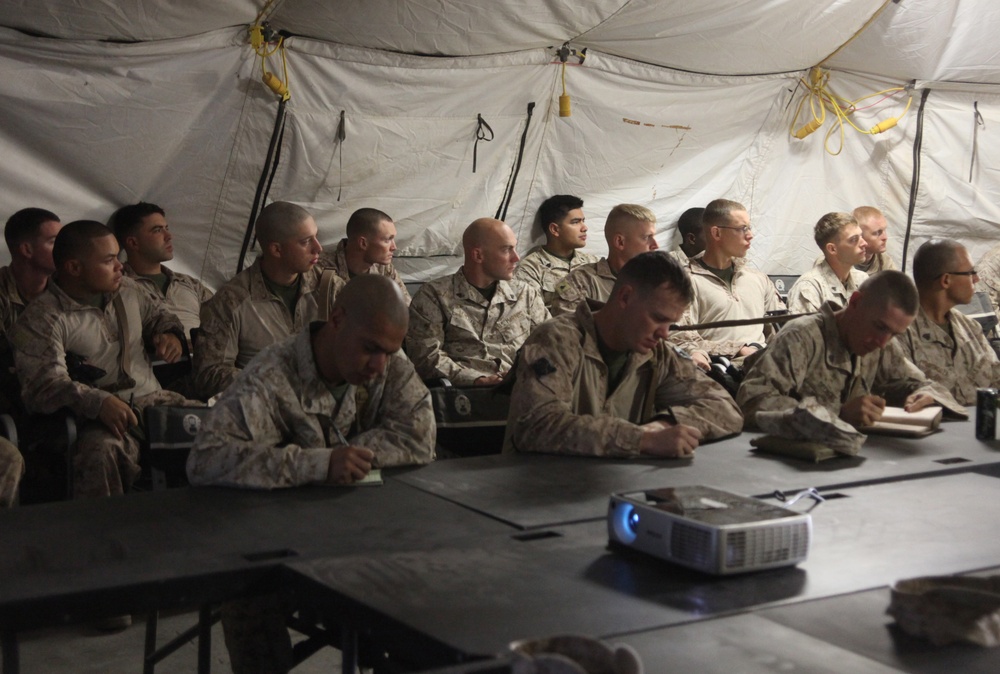 Marine leaders in southern Helmand share knowledge during NCO symposium